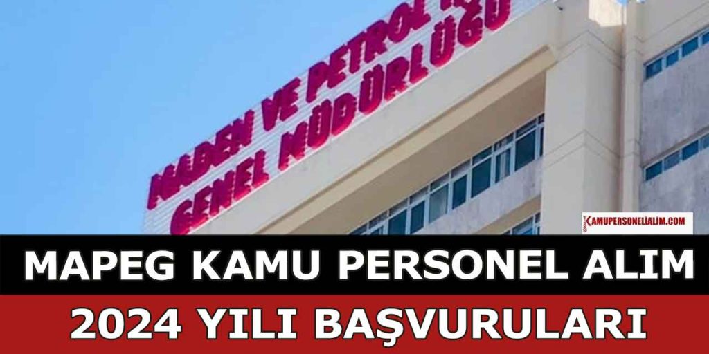 MAPEG 10 Kamu Personeli Alımı İlanları