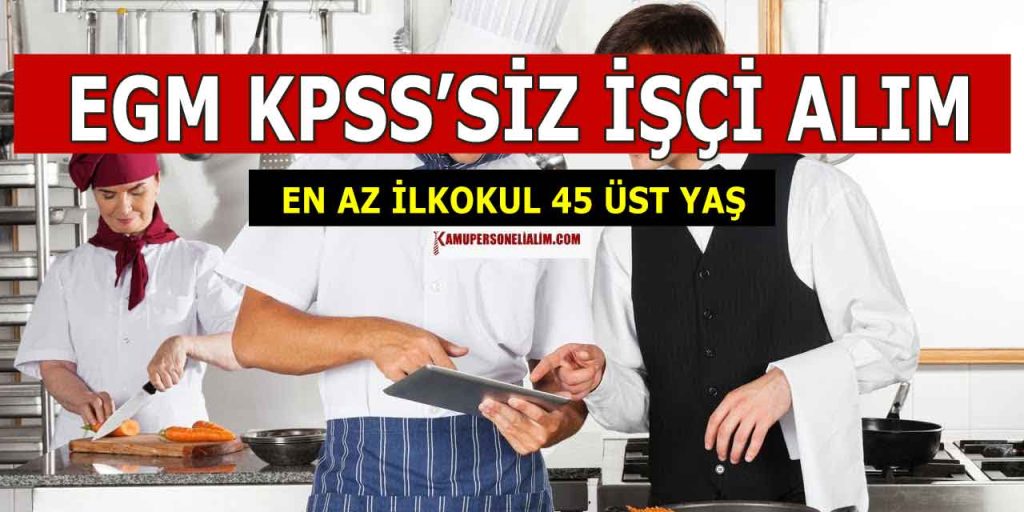 Çanakkale ve Amasya Polisevi Kamu İşçi Alımı (Garson Aşçı)