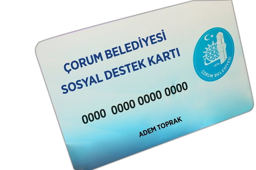 Çorum Belediyesi Yardım Başvurusu