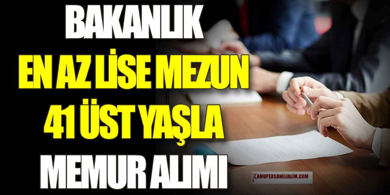Dışişleri Bakanlığı En az lise mezunu Memur Alımı Ocak Ayı