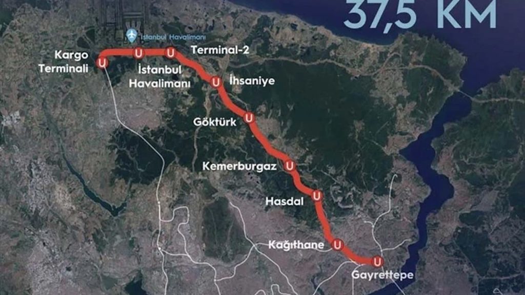 İstanbul Havalimanı-Gayrettepe Metro Hattı: Türkiye'nin En Hızlı ve Derin Metrosu