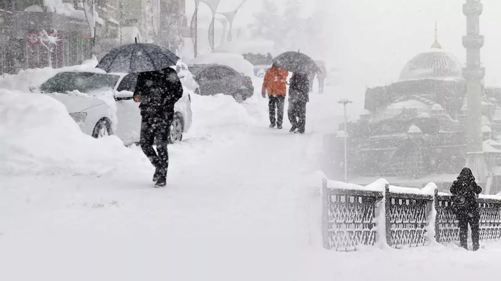 İstanbul’u Kar ve Fırtına Vuracak! Meteoroloji Sarı Kodlu Uyarıda Bulundu