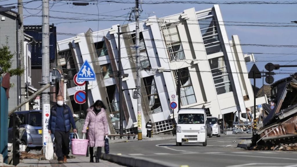 Japonya'da Meydana Gelen Şiddetli Depremler  İşikawa Eyaletindeki Yıkımın Boyutları