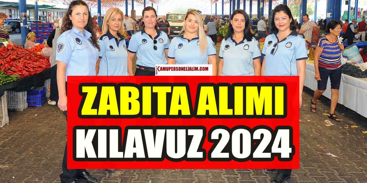 Meram Zabıta Memuru Alımı! Daimi Kamu Personeli Alımı Şartları