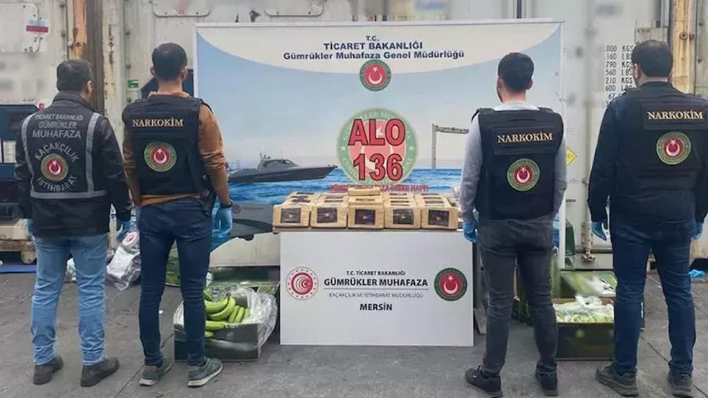 Mersin Limanı'nda Büyük Operasyon: 77 Kilogram Kokain Ele Geçirildi