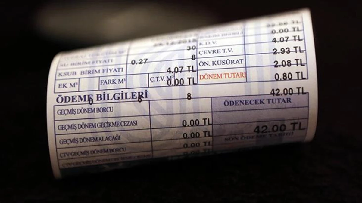 Son dakika su faturası müjdesi duyuruldu! Yüzde 50 indirim yapılacak: Açıklama geldi