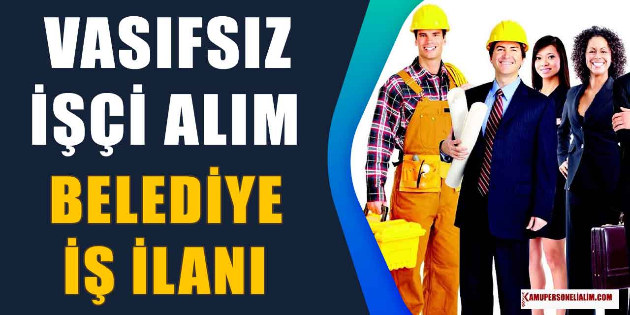 Falez Muratpaşa Belediyesi 18 Tecrübesiz Personel Alımı