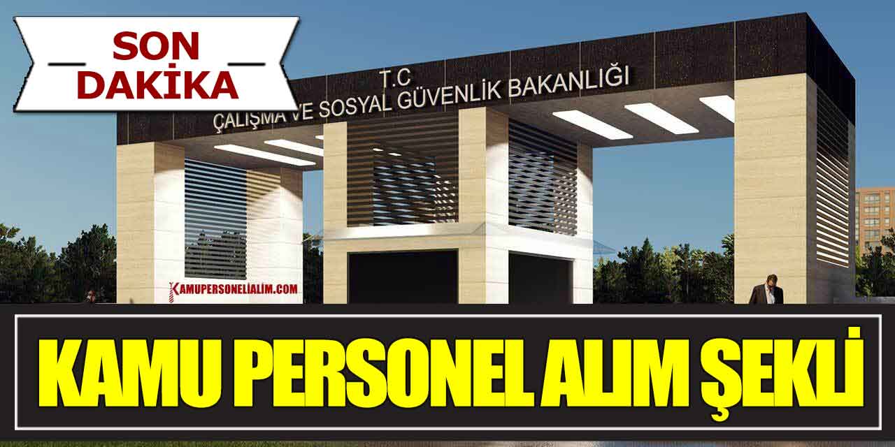 ÇSGB 9 Kamu Personel Alımı Başvuruları 25 Eylül Son