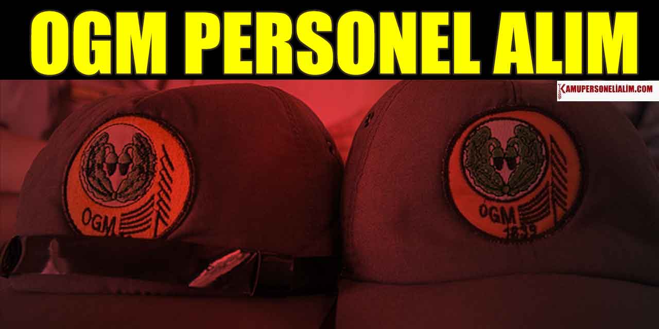 OGM Kamu Personeli Alımı! Proje Kapsamlı İş İlanı