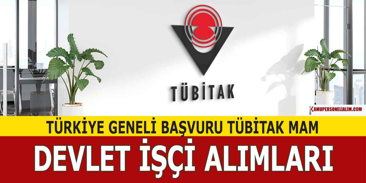 TÜBİTAK 403 Personel ve Memur Alımı Kocaeli Ankara İlanları
