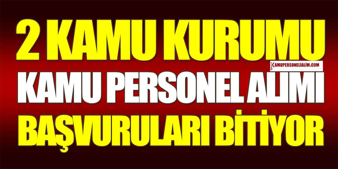 TUİK ve TSE Memur İle Personel Alımı Başvuru Şartları Nedir