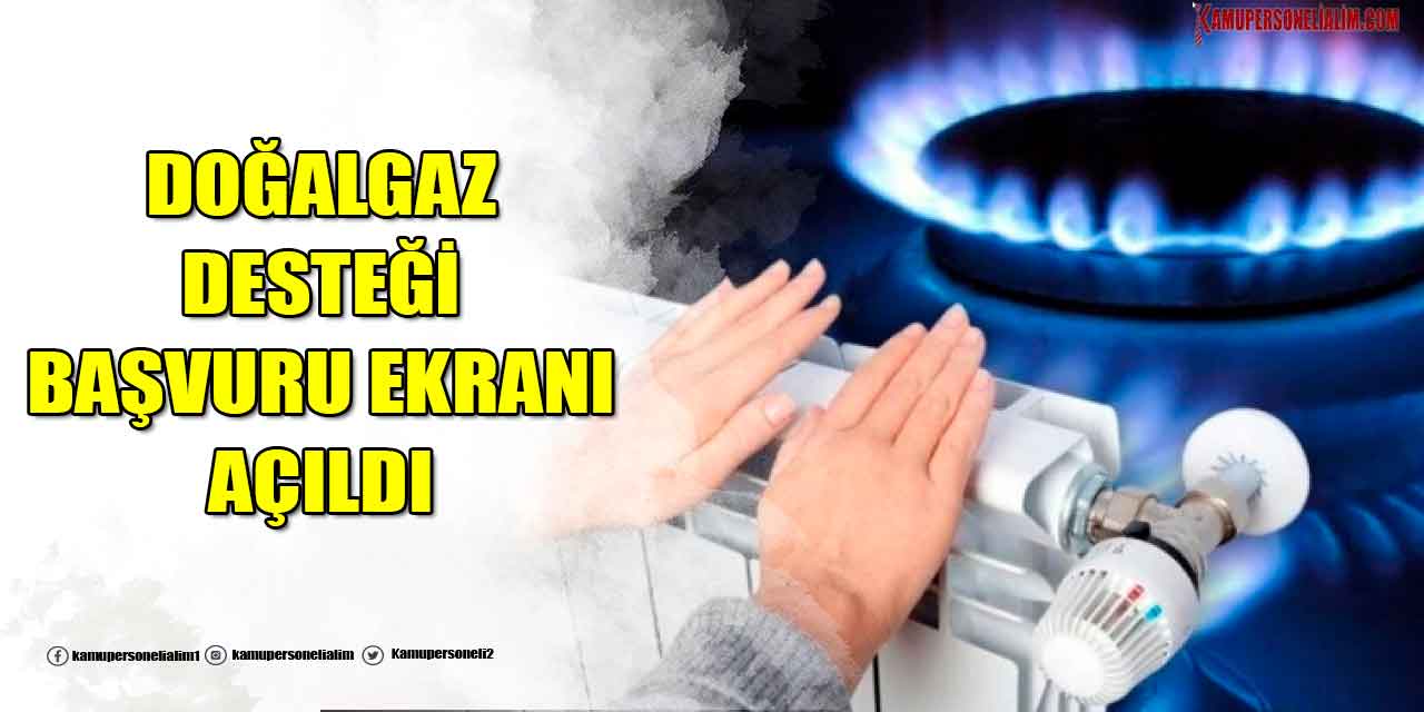 Devlete Doğalgaz Yardım Başvurusu Nasıl Yapılır?