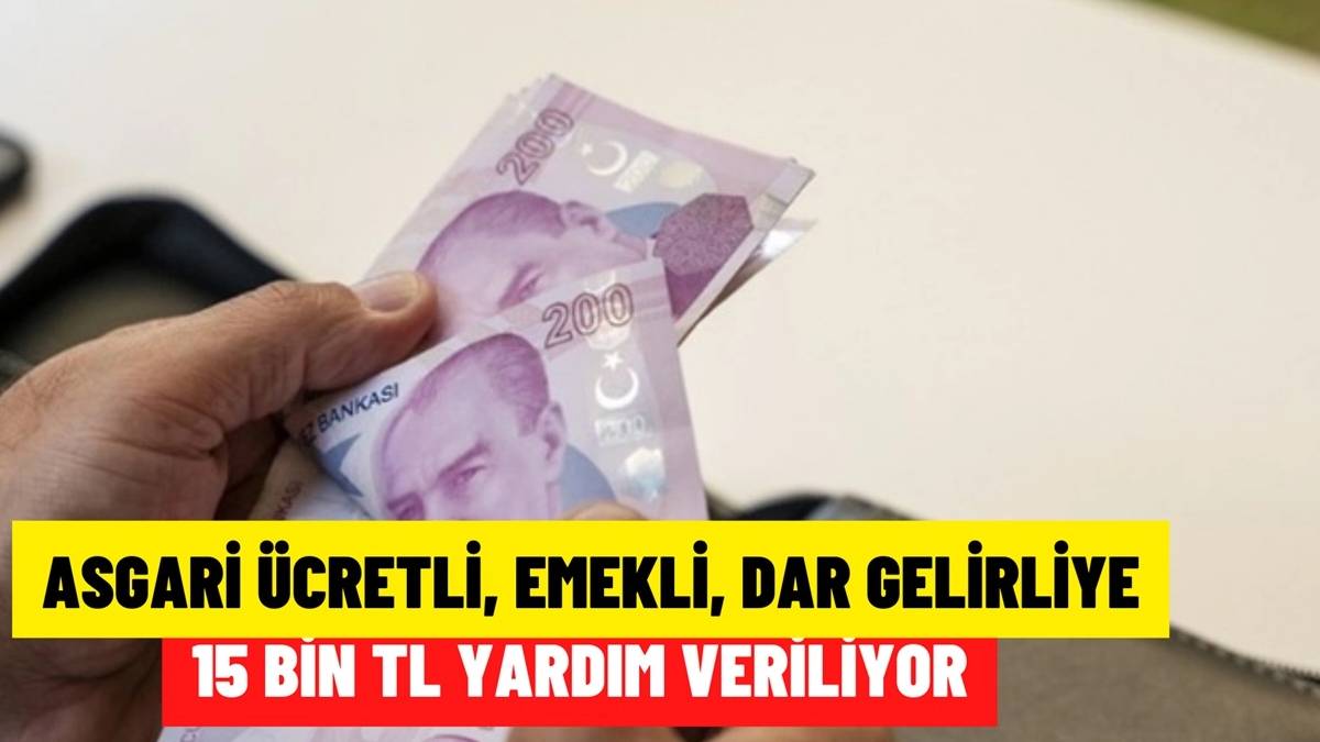 Devletten Geri Ödemesiz 15.000 TL Para Yardımı