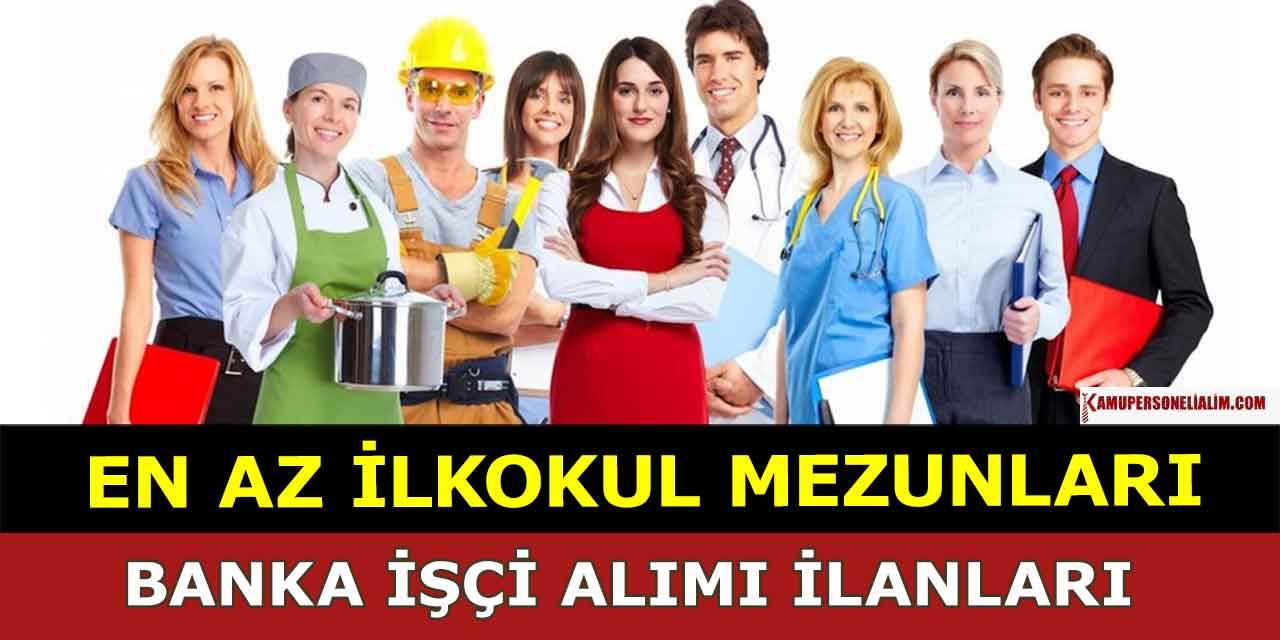 ESBANK Eskişehir Bankası İŞKUR'dan Temizlik Görevlisi Alımı