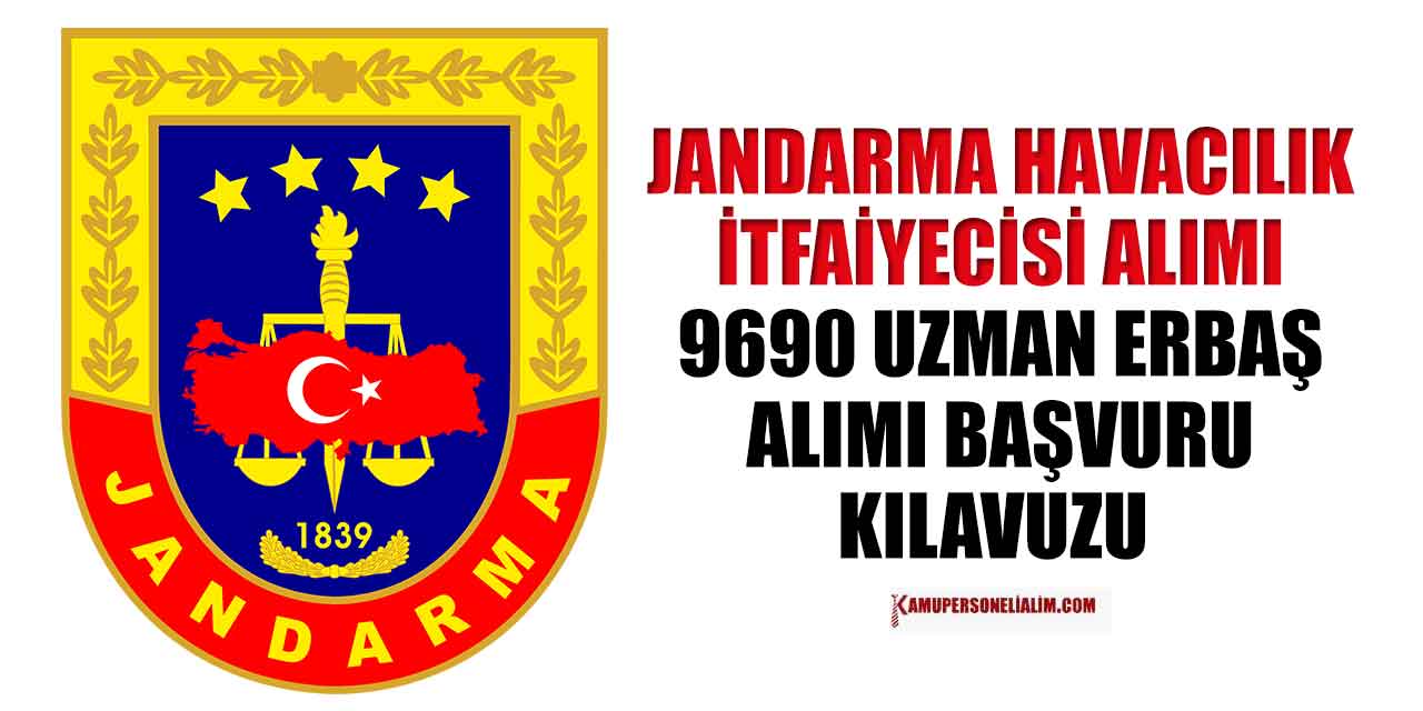 Havacılık İtfaiyecisi Alımı! JGK 9690 Uzman Erbaş Alımı Son Başvuru 21 Ekim 2024