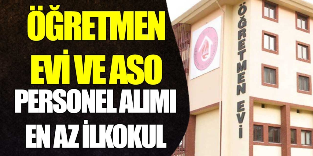 İŞKUR Espiye Öğretmenevi KPSS'siz İşçi Alımı İlanı