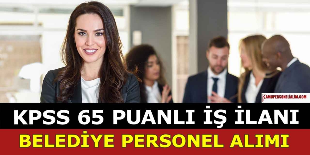 KPSS 65 Puanla Eğitmen Alımı İş İlanları! Savur Belediyesi Personel Alımı
