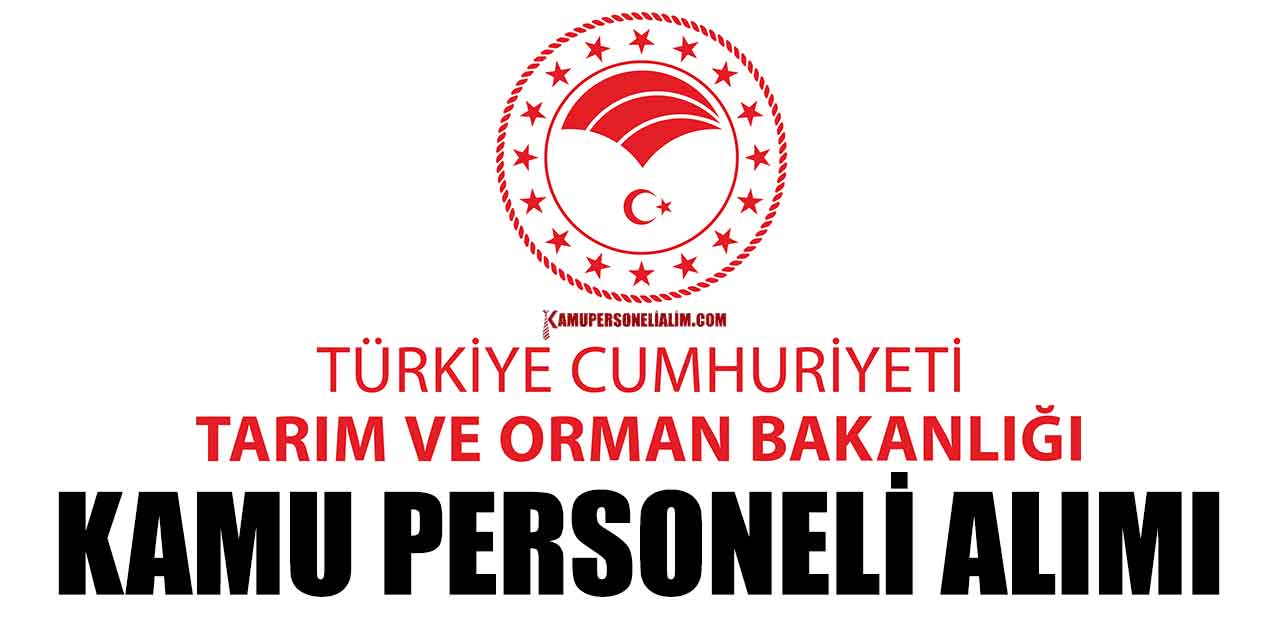Kastamonu İl Tarım Müdürlüğü Kamu Memur Alımı İŞKUR İlanı