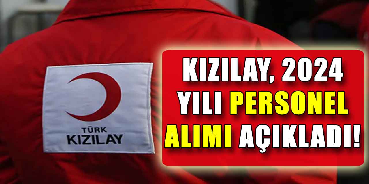 Kızılay Haftası Personel Alımı (Hasta Kayıt Görevlisi-Temizlik Personeli)