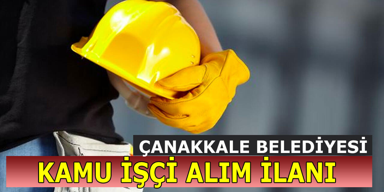 Çanakkale Gelibolu Belediyesi Atanmak Üzere Memur Alımı 20 Kasım'da Bitiyor
