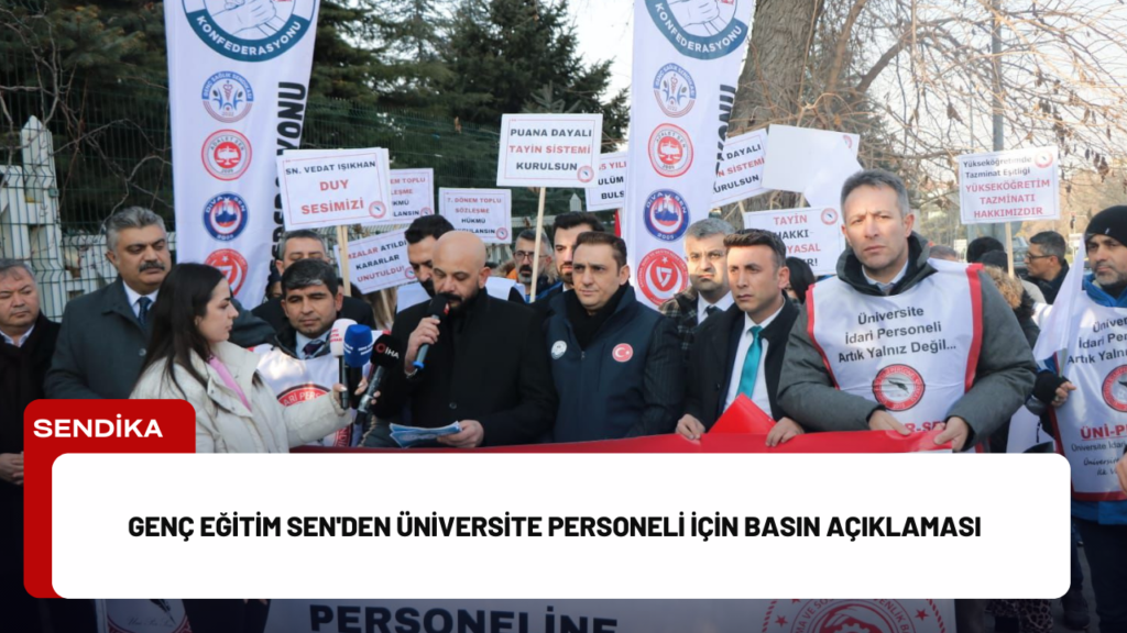 Genç Eğitim Sendikası, bugün