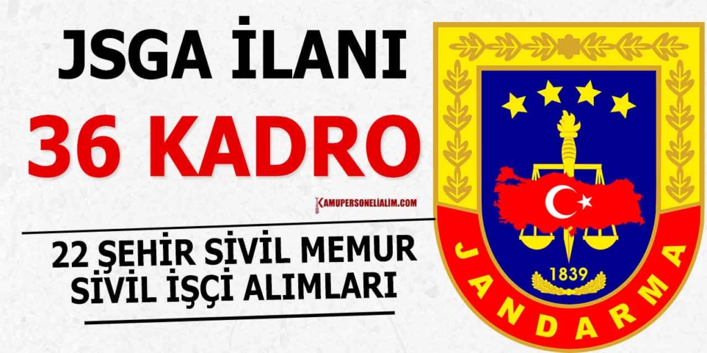 JGK 36 Sivil Memur ve Kamu Personel Alımı Başvuruları 16 Aralık Son