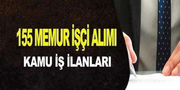 5 Kamu Kurumu 155 Memur, İşçi Ve Personel Alımı Kılavuzları