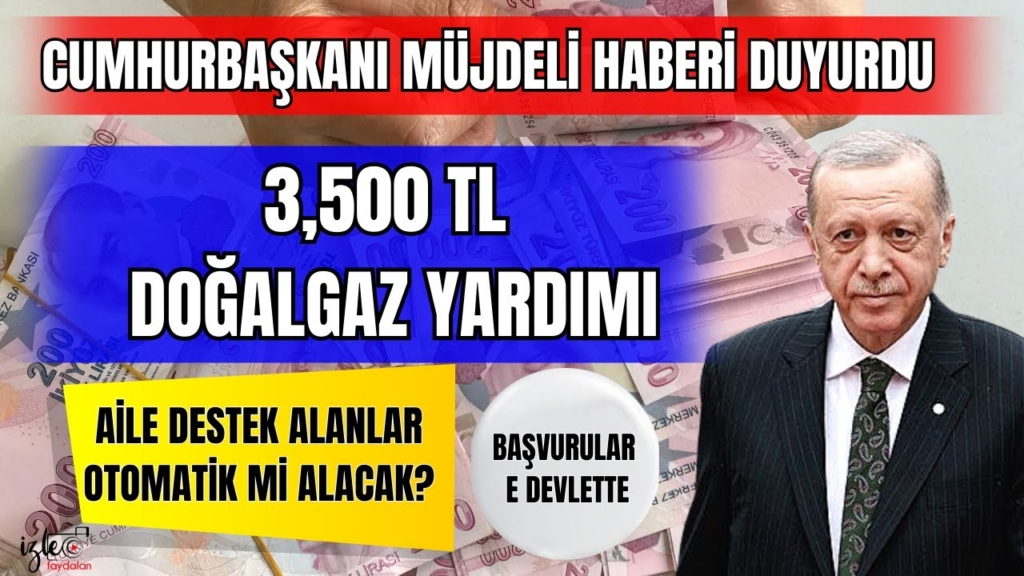 Doğalgaz Yardımı Alanlar