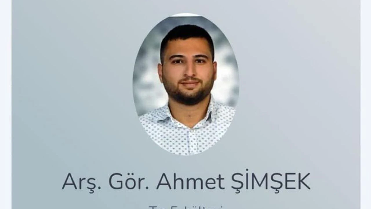 Genç doktor Dr. Ahmet Şimşek, 25 yaşında geçirdiği ani kalp