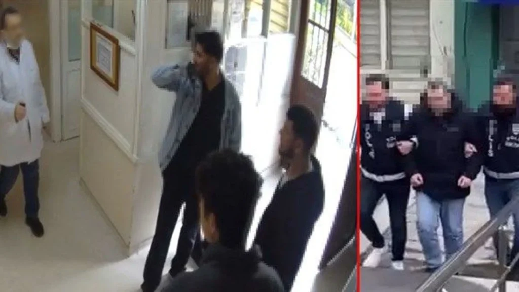 İstanbul Üsküdar Devlet Hastanesi’nde görevli doktor O.K.K., hastane koridorlarında hastalara