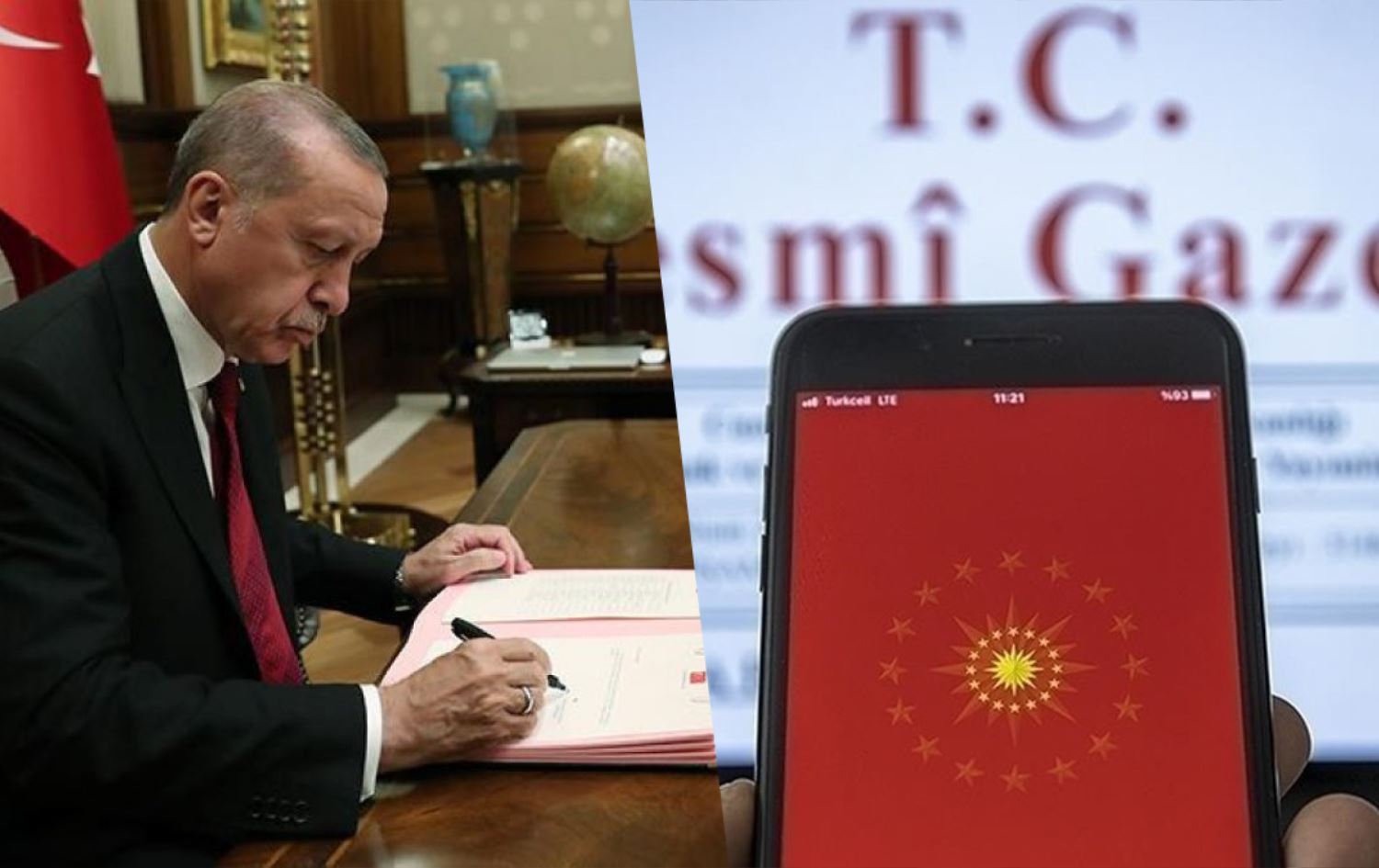 Cumhurbaşkanı Erdoğan’ın imzasıyla yayımlanan