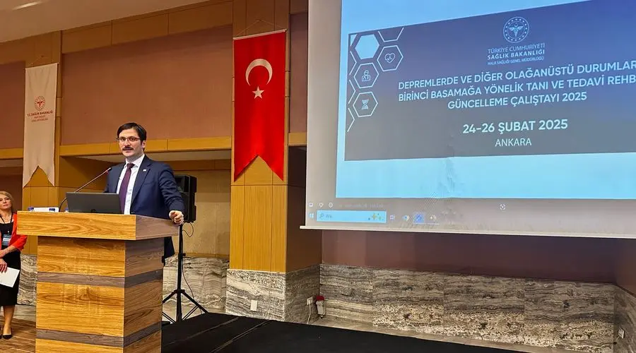Sağlık Bakanlığı Halk Sağlığı Genel Müdürlüğü tarafından düzenlenen “Depremlerde ve