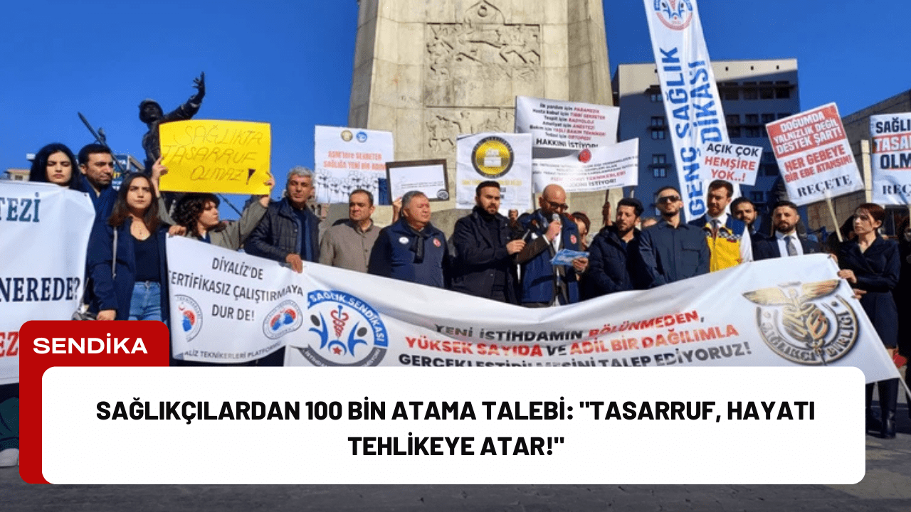 Sağlık çalışanları, uzun süredir