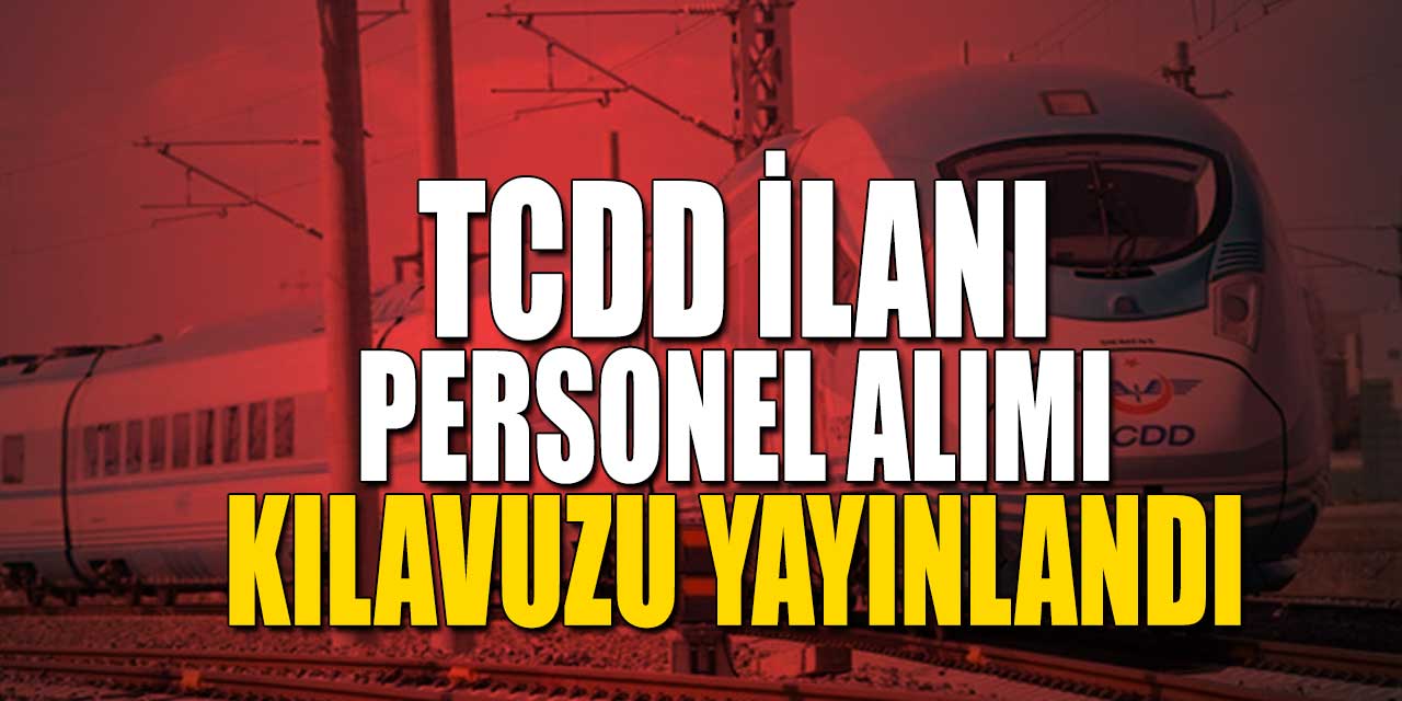 TCDD Teknik Mühendislik 8 Kamu İşçi Alımı İŞKUR Kurumdışı İlanı