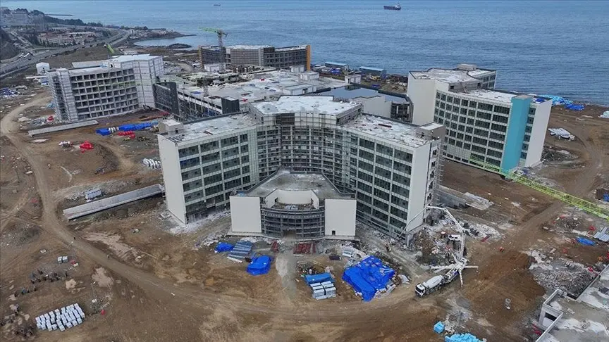 Trabzon’da yapımı süren ve