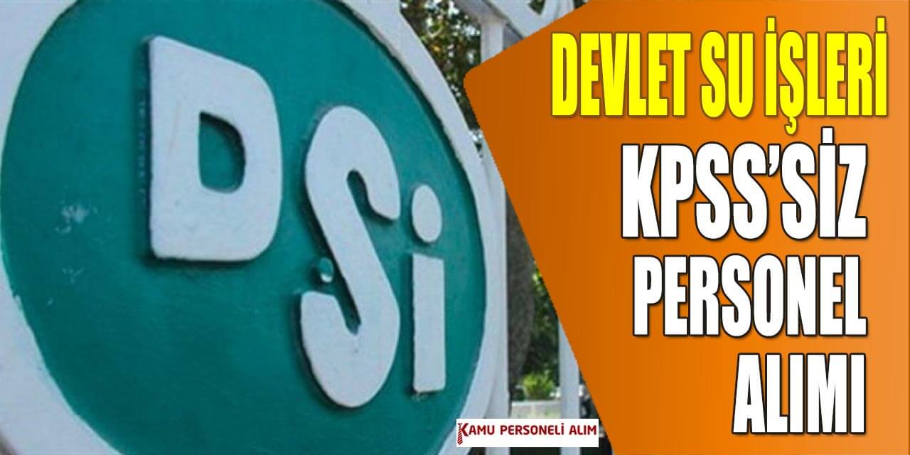 DSİ Kastamonu Sulama Birliği İŞKUR'dan İşçi Alımı Yapıyor