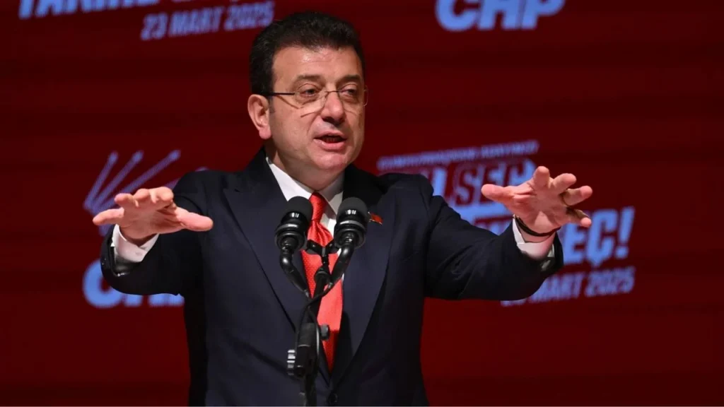 İstanbul Cumhuriyet Başsavcılığı tarafından İstanbul Büyükşehir Belediye Başkanı Ekrem İmamoğlu
