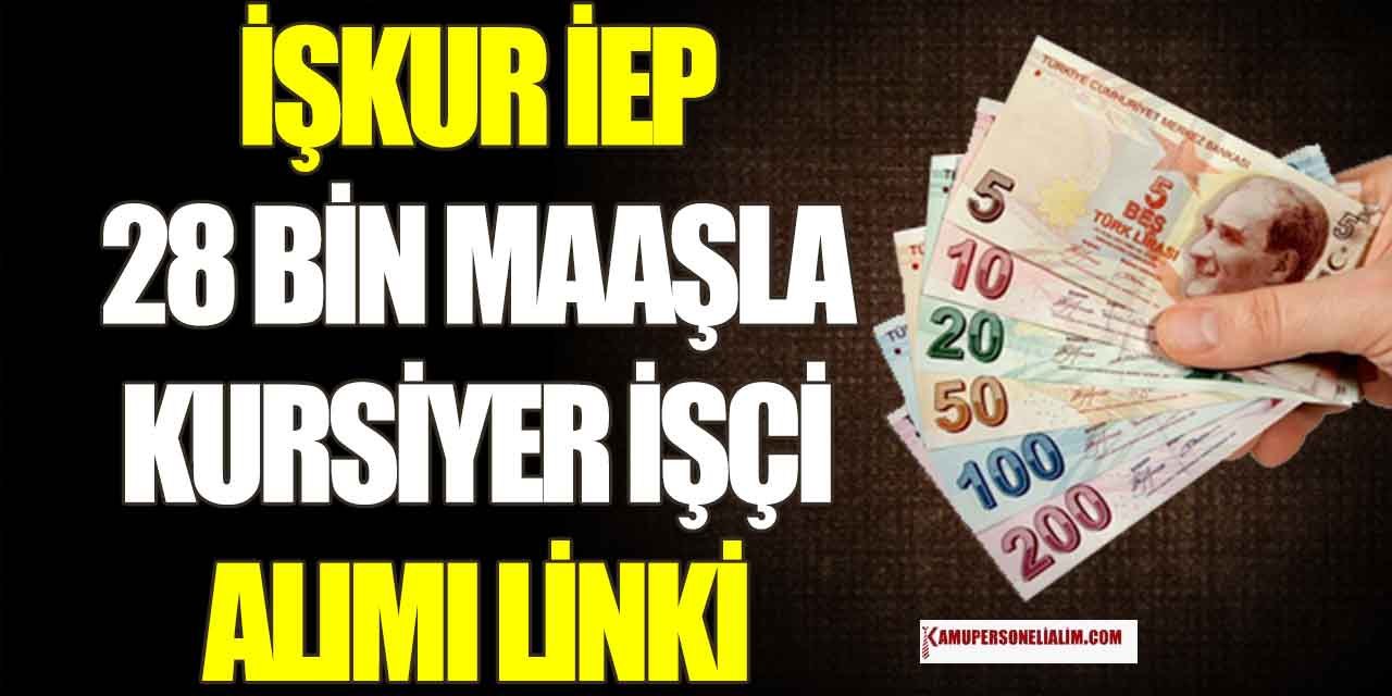 İŞKUR İEP 5 Branşta 150 Katılımcı Arıyor
