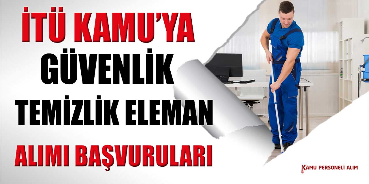İTÜ 85 Sözleşmeli Personel Alımı! Lise MYO Lisans Mezunları İçin İlan