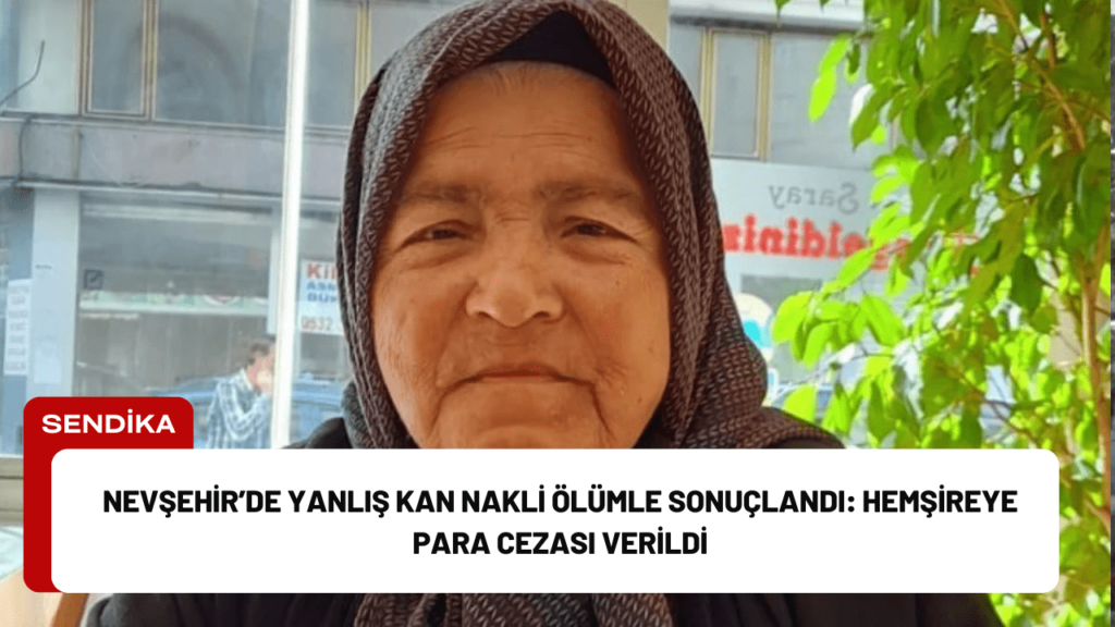 Nevşehir’de 2023 yılının Ağustos ayında, 75 yaşındaki Emine Ekinci, bacak