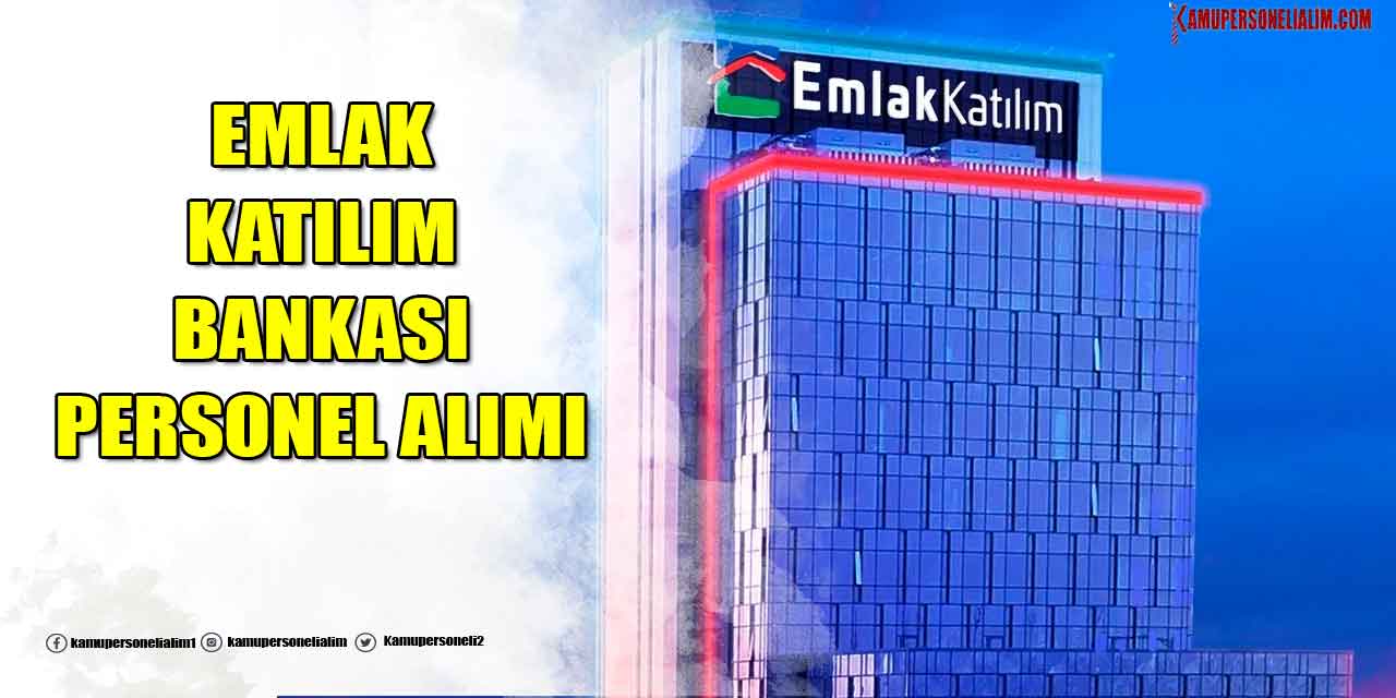 Türkiye Emlak Katılım Bankası Bankacılık Meslek Elemanı Alımı (Engelli İstihdamı)