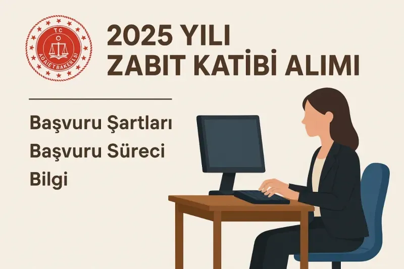 2025 Yılı Adalet Bakanlığı Zabıt Katibi Alımı Olacak mı? Taban Puanlar, Başvuru Şartları