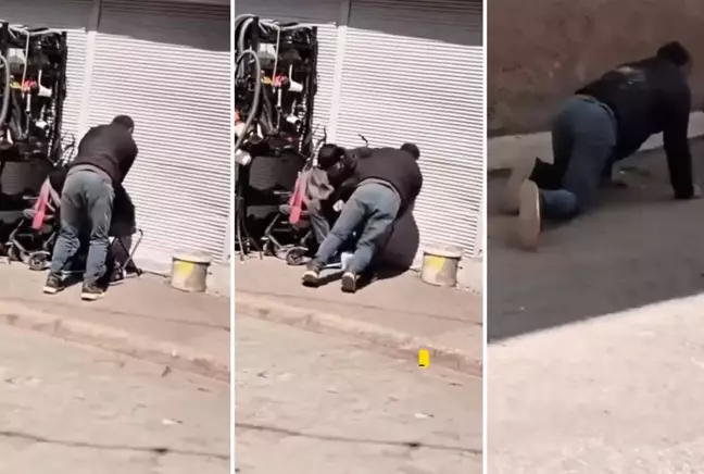 ADANA'DA ŞOK EDEN GÖRÜNTÜLER! "BUNU KENDİNE NASIL YAPARSIN?" DİYE SORDURTU!