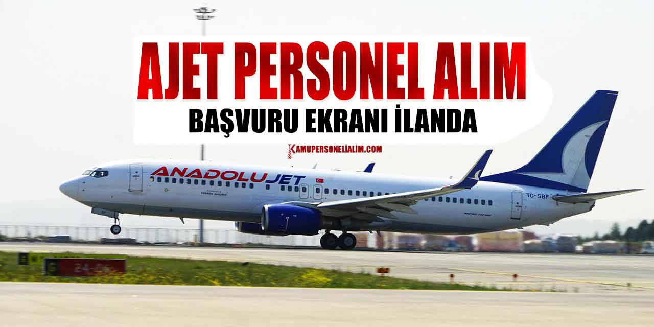 AJET Yer Hizmetleri Personel Alımı İş İlanları