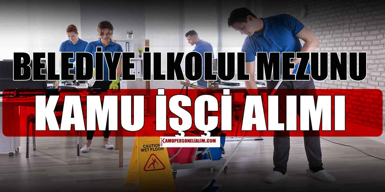 Çanakkale Bayramiç Belediyesi KPSS'siz İşçi Alımı İlanı