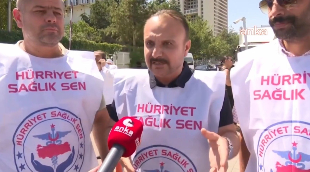 Hürriyet Sağlık-Sen Samsun Şube Başkanı Nermin Aydın, Ondokuz Mayıs Üniversitesi