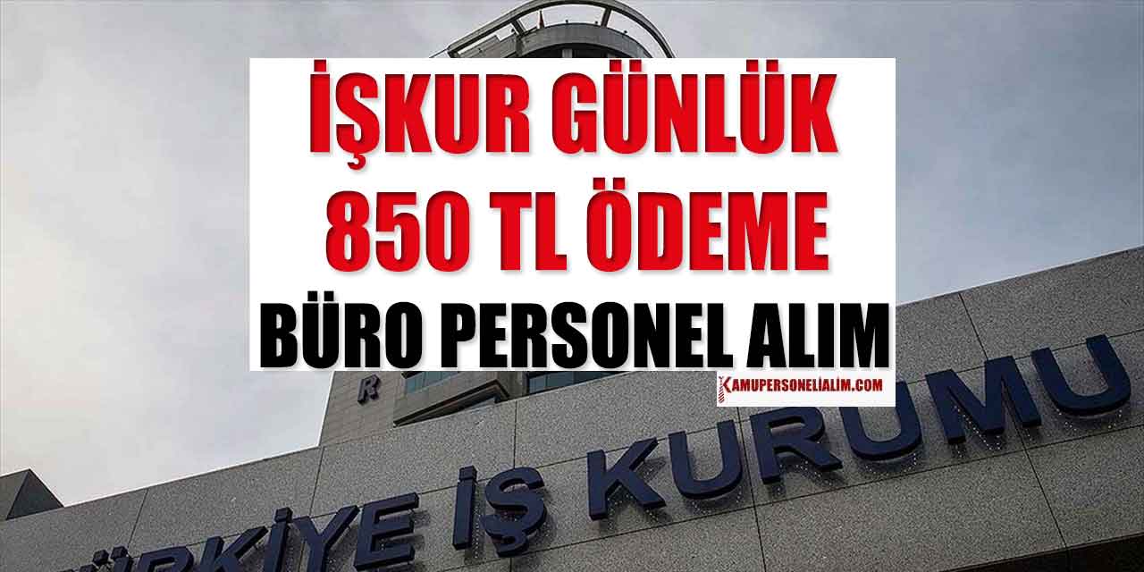 İŞKUR MEK 2 ilanda Yeni İşçi Alımı Kursları Açtı