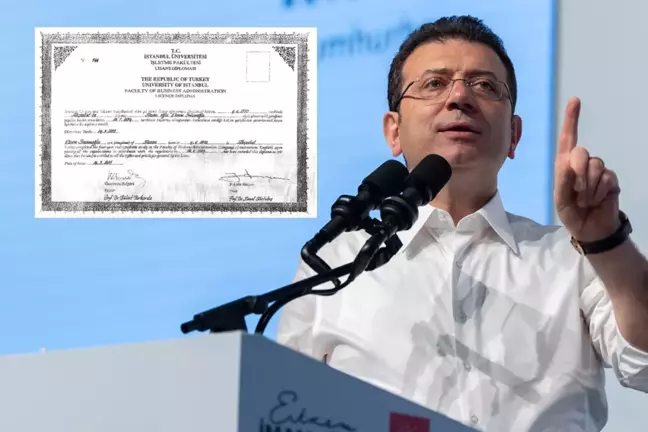 İmamoğlu'na Üniversiteden Bir Darbe Daha! Diploması Veri Tabanından Siliniyor!