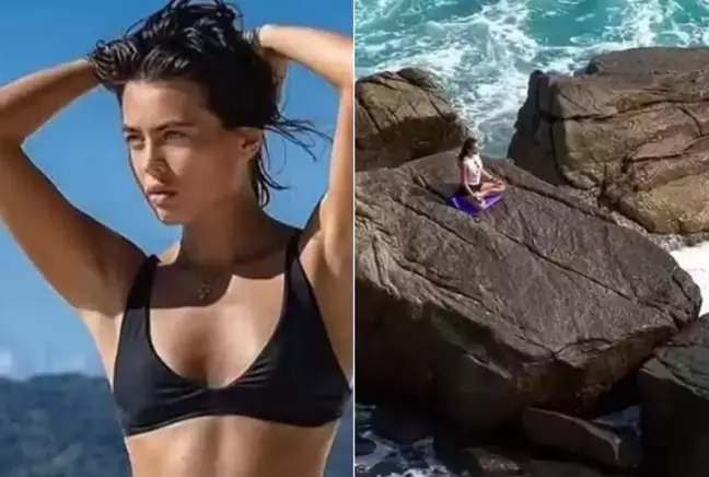 Kayalıklar Üzerinde Yoga Yapan Genç Oyuncu, Dev Dalganın Kurbanı Oldu