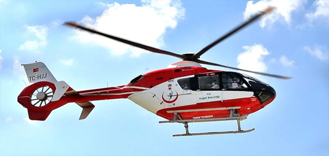 Savunma Sanayii Başkanlığı tarafından Sağlık Bakanlığı’na, ambulans helikopter olarak kullanılmak
